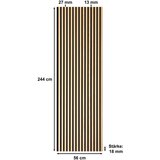 Novel AKUSTIČNI PANEL Eiche natur XL 56/244/1,8 cm | Shoptok.si