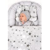 New Baby Gnezdo Grey Stars 3v1 | Shoptok.si