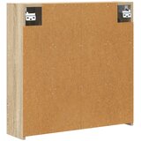  Kupaonski ormar s ogledalom Sonoma hrast 63,5 x 16 x 62,5 cm | shoptok.hr