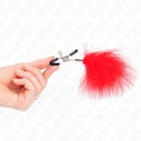 Kink ŠČipalke Za BradaviČke Feather Red | Shoptok.si