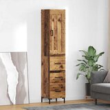  Highboard Staro drvo 34,5 x 34 x 180 cm Konstruirano drvo | shoptok.hr