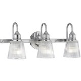 Quintiesse Addison Stenska svetilka s 3 lučmi, polirani krom, IP44, (22099000) | Shoptok.si