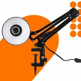  Stona lampa sa stezaljkom 1xE27/60W/230V crna | Eponuda.com