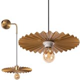 Toolight Zidni svijećnjak APP1356-1W OLD GOLD 30 cm | shoptok.hr