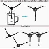 INORCO Nadomestni deli za S8, S8 Pro, Ultra, S8+ Glavne stranske krtače Krpe za brisanje HEPA filtrov Nadomestni deli, (21874857) | Shoptok.si