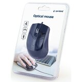 Gembird Optični dragulj USB 1200 DPI Black 4 Gumbi, (20833469) | Shoptok.si