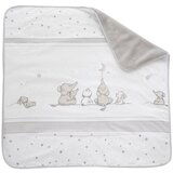 Roba Bijela/siva deka za bebe od mikropliša 80x80 cm Sternenzauber – | shoptok.hr