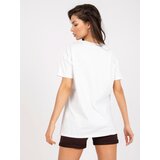 FANCY T-shirt-FA-TS-7720.43P-white-brown | shoptok.hr
