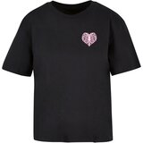 Miss Tee Women's T-shirt Heart Cage - black Cene