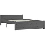  Za krevet od masivnog drva sivi 135x 190 cm 4FT6 bračni | shoptok.hr