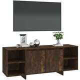 vidaXL TV ormarić boja dimljenog hrasta 130 x 35 x 50 cm od iverice | shoptok.hr