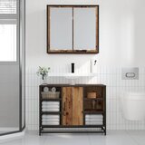  Polica na zidu s policom Zidne Staro drvo 65 x 20 x 60 cm | shoptok.hr