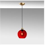 Opviq Luster Benek-20-14311, 20x20x120, IP20, Zlatno-crvene boje | Eponuda.ba