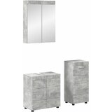  Set namještaja za kupaonicu TULUM 3 pcs Betonski sivi | shoptok.hr
