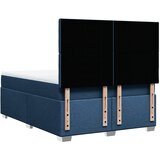  Krevet s oprugama i madracem plavi 140x200 cm od tkanine | shoptok.hr