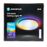  Aigostar-LED RGBW prigušiva kupatilska LED svetiljka/18W/230V prečnik 30 cm IP44 + daljinski upravljač | Eponuda.com