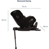 Nuna dječja autosjedalica pruu™ 360° i-size (40-105 cm) caviar | shoptok.hr
