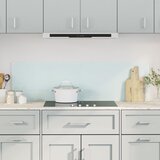 vidaXL Kuhinjske zaštite od prskanja 2 kom bijele 70 x 50 cm staklene | shoptok.hr