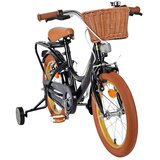 Volare dječji bicikl Ashley 16″ crne boje, s dvije ručne kočnice | shoptok.hr
