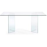 Kave Home Stakleni blagovaonski stol 90x180 cm Burano – | shoptok.hr