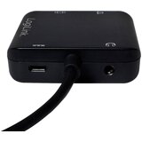 Logilink HDMI avdio ekstraktor, A/M - A/F+3.5mm/F+ODT, 2CH/5.1CH, 0.1 m | Shoptok.si