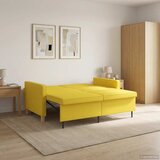  Krevet-sofa na razvlačenje Svijetlo žuta Tkanina - Svjetložuta | shoptok.hr