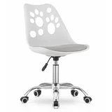 Chair Print Vhite and Grei