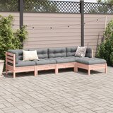  5-dijelni set vrtnih sofa s jastucima masivno drvo duglazije | Eponuda.ba