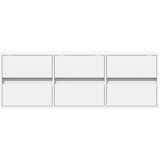  Zidni TV ormarić s LED svjetlima bijeli 130x31x45 cm | Eponuda.ba