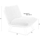 Zuiver Svetlo rjav fotelj Lazy Sack – | Shoptok.si