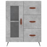  Visoka komoda siva betona 69,5x34x180 cm od konstruiranog drva | shoptok.hr