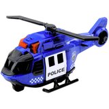 Policijski kamion za igru sa helikopterom i automobilom - plavi | shoptok.hr