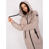 Sublevel Coat-D50048X44518B3-beige | Shoptok.si