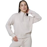 GymBeam ženska dukserica agile 1/2 zip desert | ePonuda.com