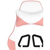  Igraća stolica bijelo-ružičasta od umjetne kože | shoptok.hr