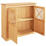 Støraa Vitrina iz masivnega bora v naravni barvi 95x35 cm Lisa – | Shoptok.si