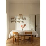 noo.ma Kovinska polica v srebrni barvi 120 cm Tivo – | Shoptok.si