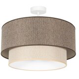  Duolla - plafonski luster BOHO ECO RECYCLING 1xE27/15W/230V, prečnik 45 cm, braon/krem | Eponuda.com