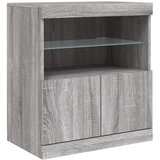  Komoda s LED svjetlima boja sivog hrasta 60 x 37 x 67 cm | Eponuda.ba
