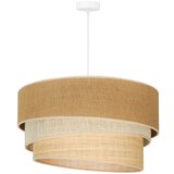  Duolla - Visilica na sajli YUTE TRIO 3xE27/15W/230V, prečnik 60 cm, braon/siva/bež | Eponuda.com