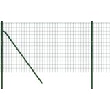  Ograja iz žične mreže zelena 0,8x25 m pocinkano jeklo | Shoptok.si