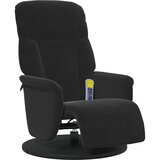  Krevetna stolica za masažu Crna 91 x 71 x 105 cm Baršun | shoptok.hr