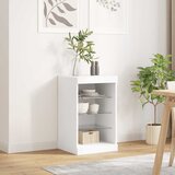  Komoda s LED svjetlima bijela 41x37x67 cm | Eponuda.com