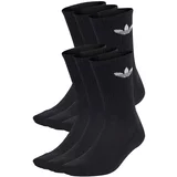 Adidas Čarape 'Trefoil Cushion Crew ' crna / bijela