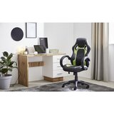 Hom`in pisalna miza leseni material bela, hrast wotan | Shoptok.si