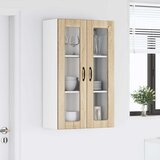  Zidni stakleni ormarić Lucca Hrast sonoma 60 x 31 x 100 cm | shoptok.hr