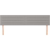  Uzglavlja 2 kom svjetlosiva 90x5x78/88 cm od tkanine | shoptok.hr