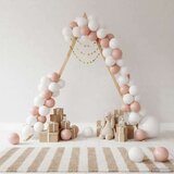  Vjenčani luk Svijetlosmeđa 202 x 95 x 254 cm Čvrsto borovo drvo | shoptok.hr