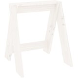  Stolci 2 kom bijeli 40 x 40 x 45 cm od masivne borovine | shoptok.hr