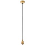 Eglo 32543 - visilica na sajli yorth 1xE27/60W/230V hrast | Eponuda.com